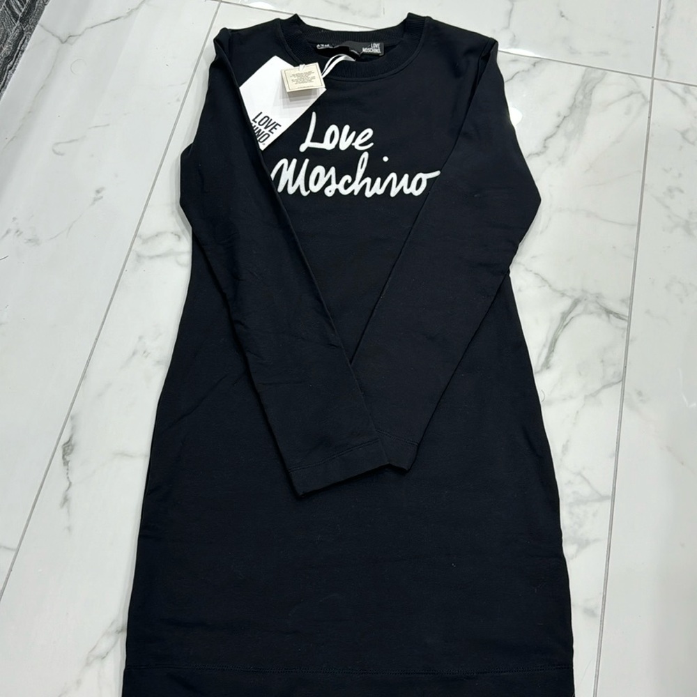 Love Moschino black dress